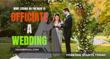 How to Legally Officiate a Wedding: License Requirements