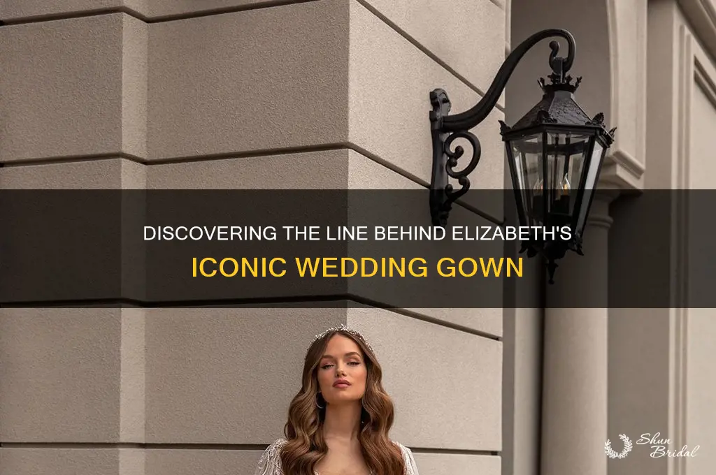what line is the elizabeth wedding gown in