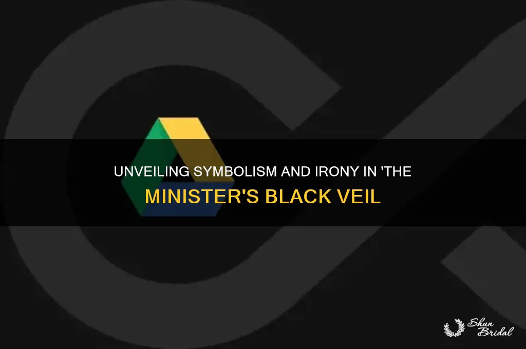 what literary devices are used in the minister