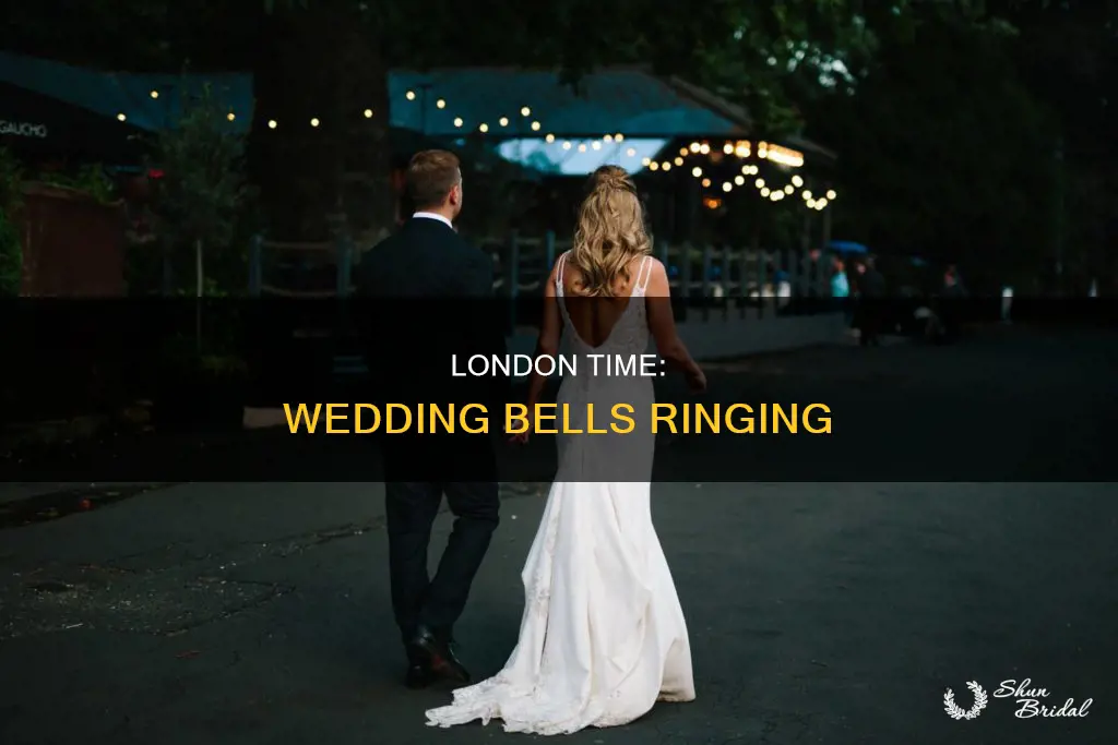 what london time is the wedding