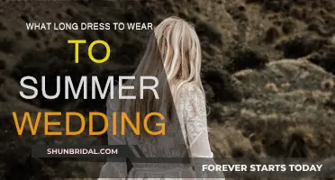 Summer Wedding Style: Long Dresses for the Win