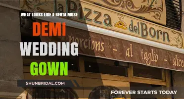 Elegant Berta Muse Demi Wedding Gown Look-Alikes: Affordable Alternatives