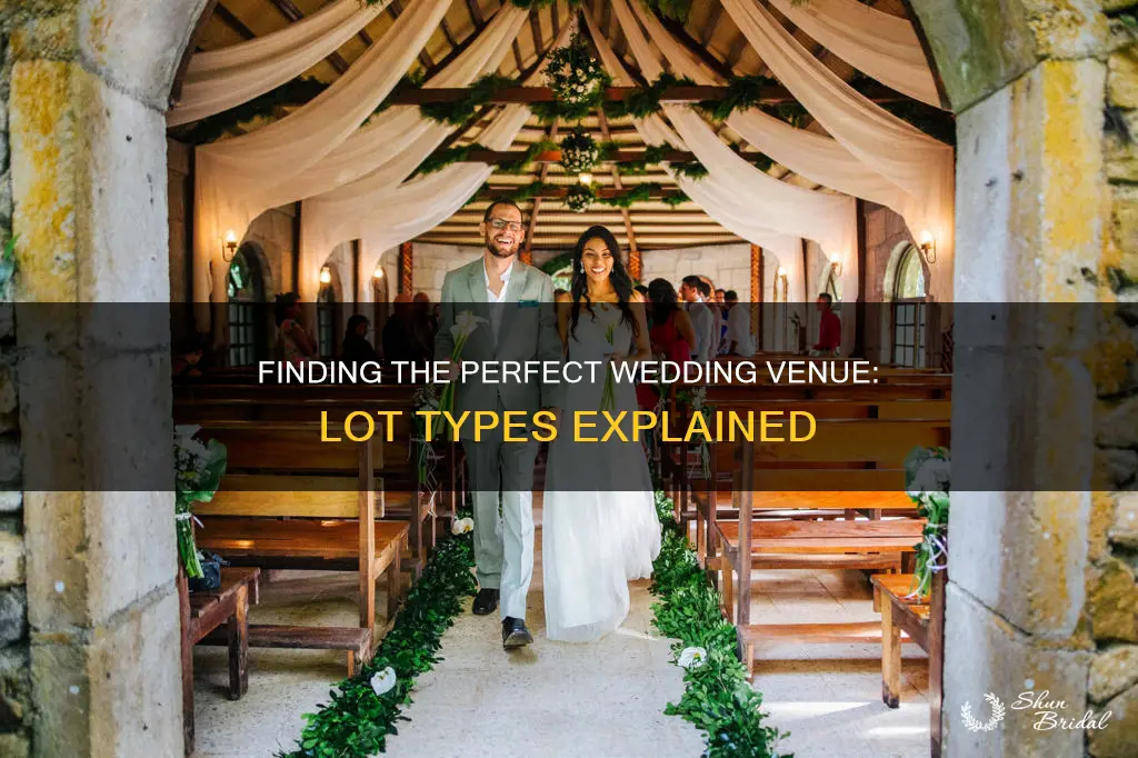 what lot type is a wedding venue