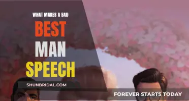 A Best Man's Speech: What to Avoid