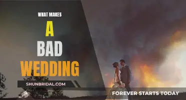 A Wedding Woes: What Makes a Bad Wedding