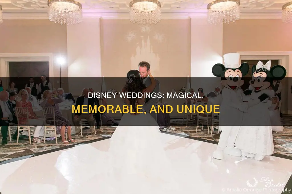 what makes a disney wedding unique