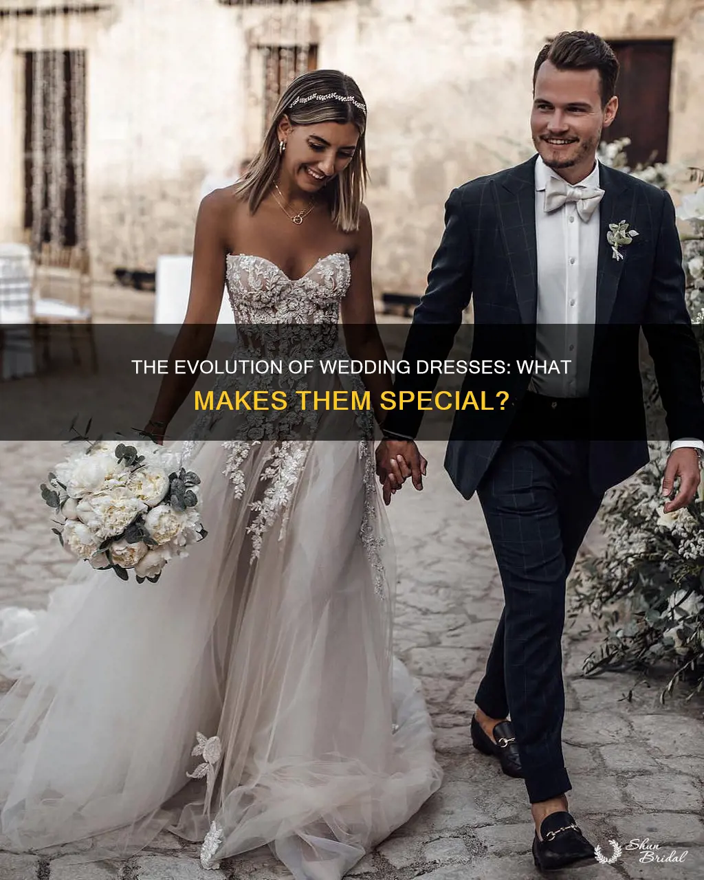 what makes a dress a wedding dress