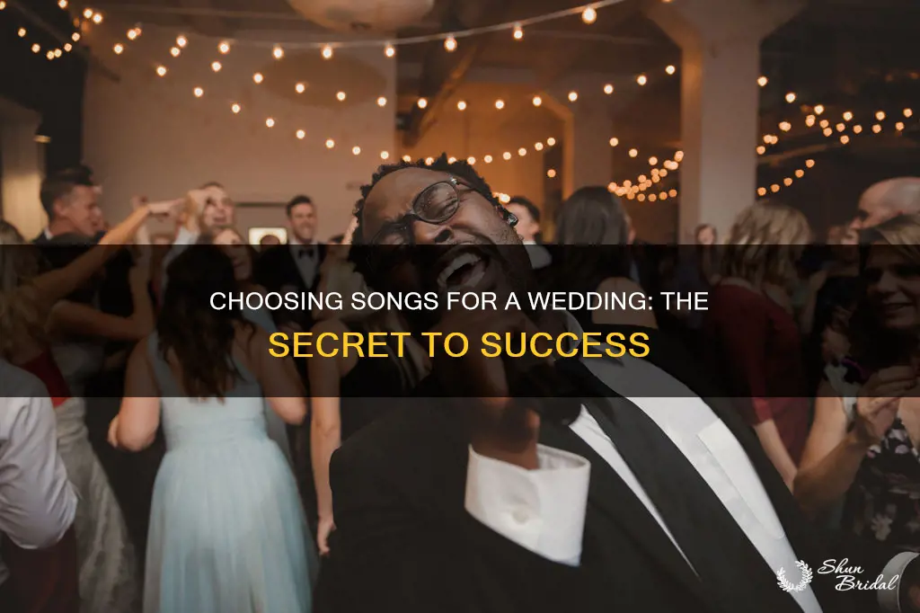 what makes a good wedding song