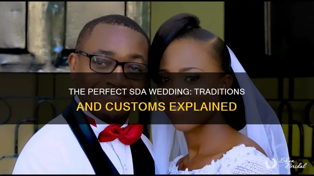 what makes a wedding sda