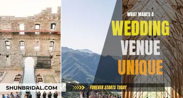 The Unique Wedding Venue: A Distinctive Experience