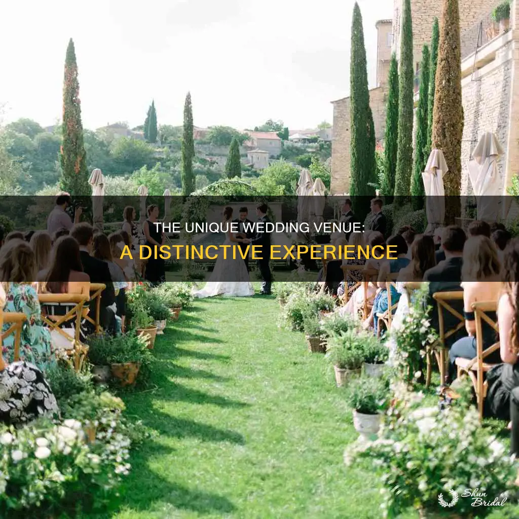 what makes a wedding venue unique