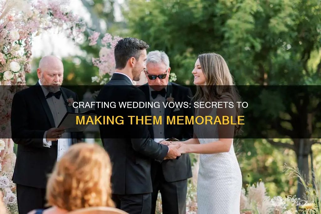 what makes good wedding vows