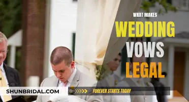 The Legality of Wedding Vows: What Makes Them Binding?