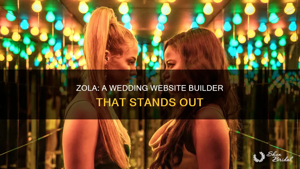 what makes zola different than other wedding websites