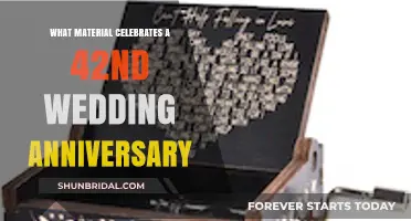 Celebrating 42 Years: The Perfect Material for Your Anniversary Gift
