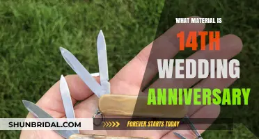 Celebrating 14 Years: The Perfect Material for Your Wedding Anniversary
