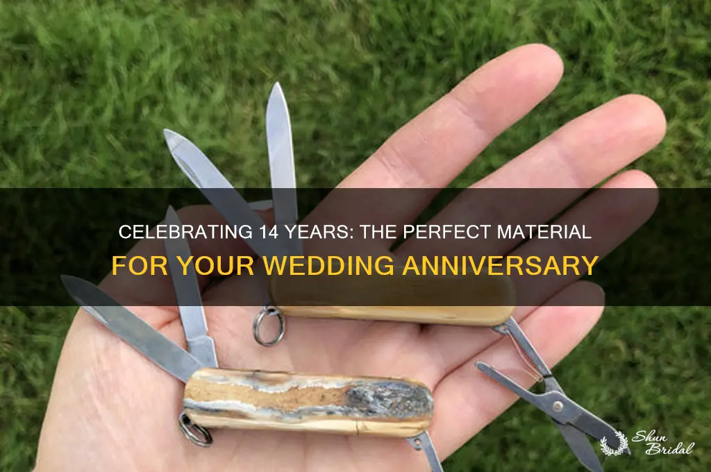 what material is 14th wedding anniversary