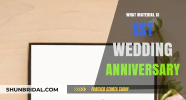 Celebrating Your First Wedding Anniversary: The Traditional Material Gift Guide