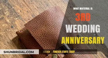 Celebrating Three Years: The Perfect 3rd Wedding Anniversary Material Gift Guide