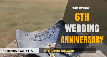 Celebrating Six Years: The Traditional Material for Your 6th Anniversary