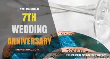 Celebrate Seven Years of Marriage with the Perfect Anniversary Material