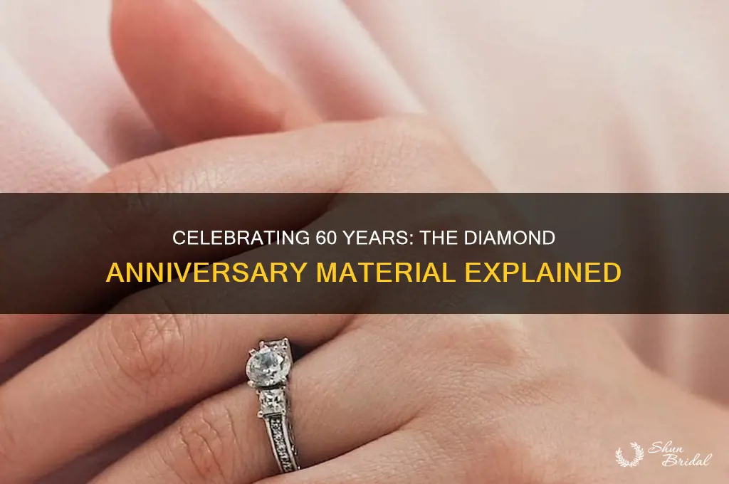 what material is the 60th wedding anniversary