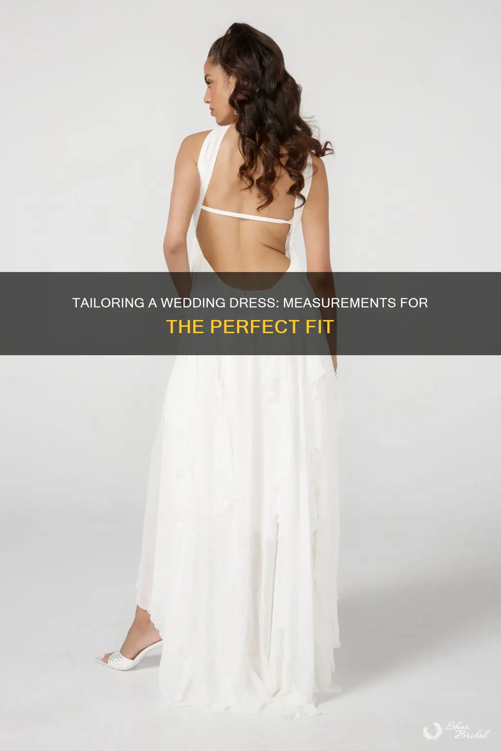 what measurements are needed to make a wedding dress