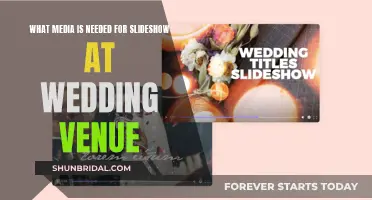 Wedding Slideshow Essentials: Media Components for a Successful Show