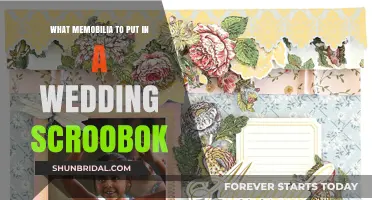 Choosing Memorable Wedding Memorabilia for Your Scrapbook