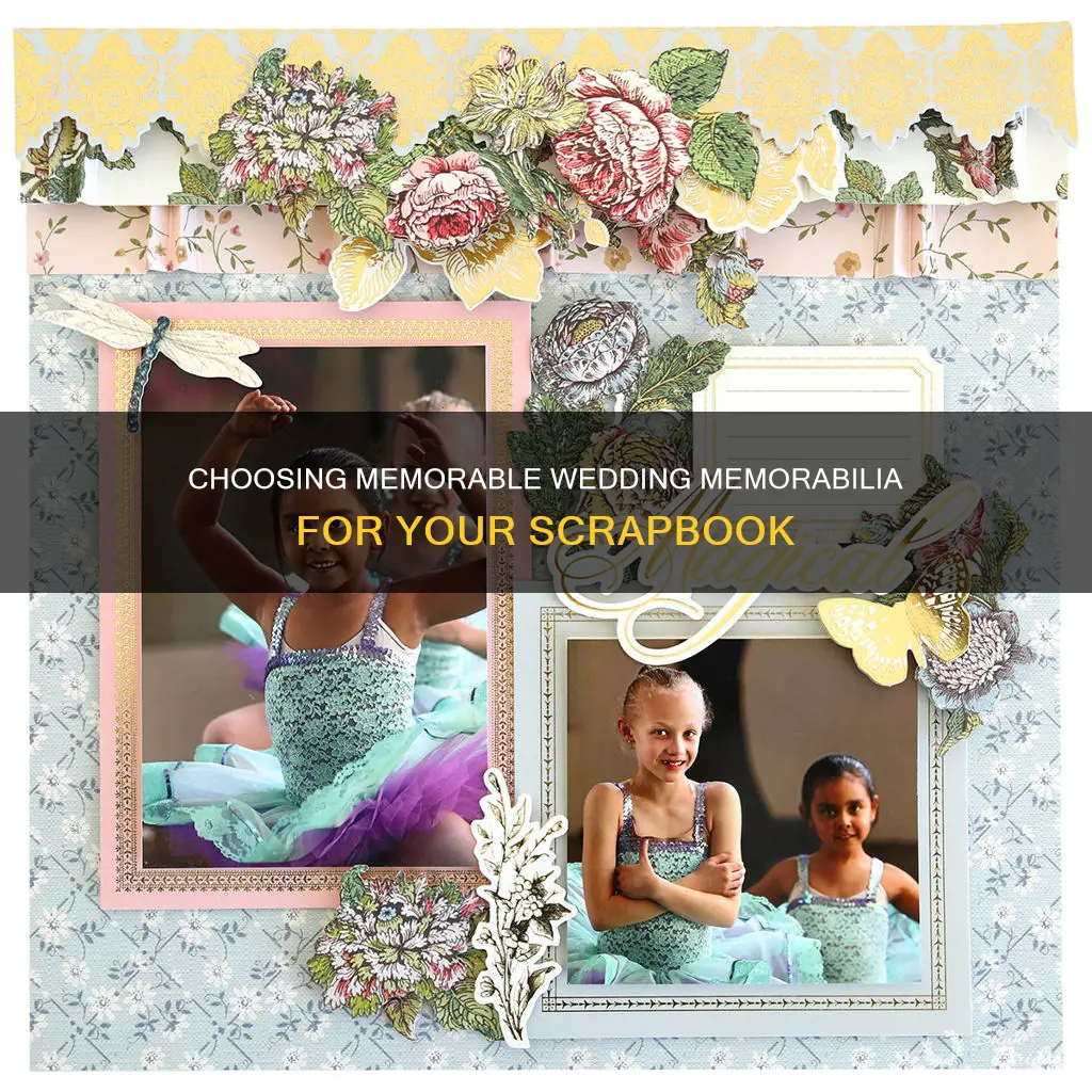 what memobilia to put in a wedding scroobok