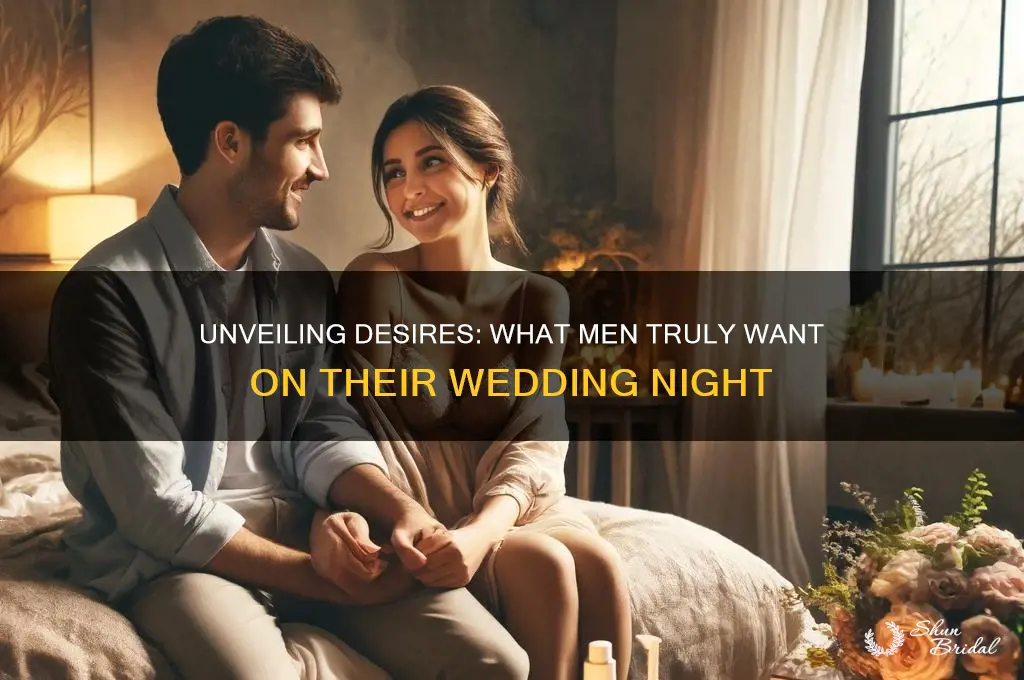 what men want on their wedding night