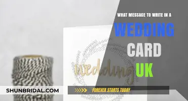 Perfect UK Wedding Card Messages: Warm Wishes for the Happy Couple