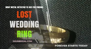 Finding Your Lost Wedding Ring: Picking the Right Metal Detector