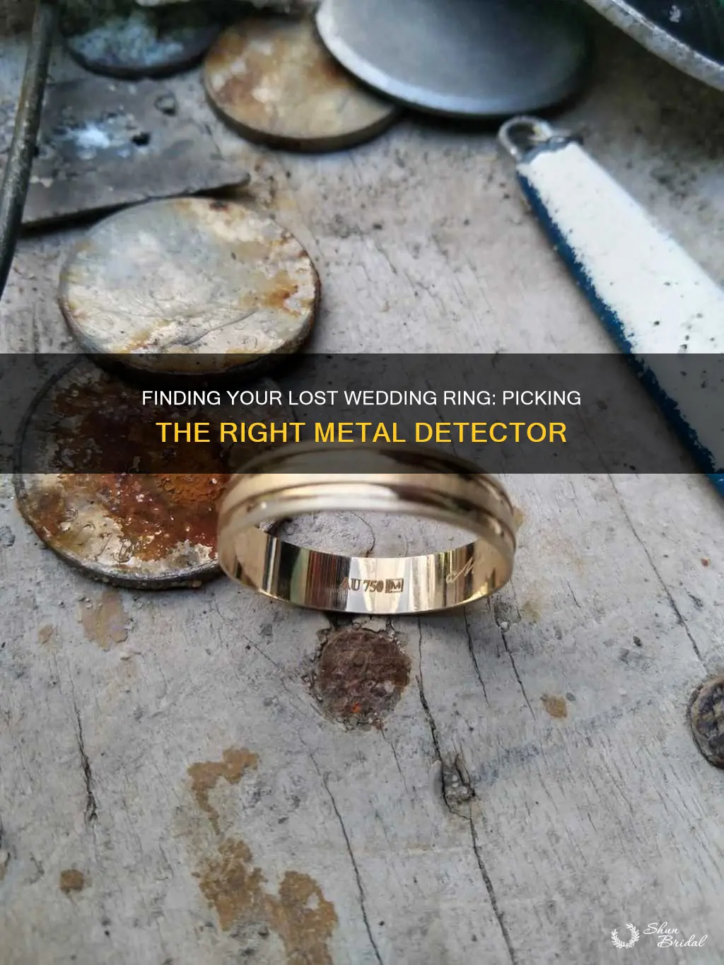 what metal detector to use for finding lost wedding ring