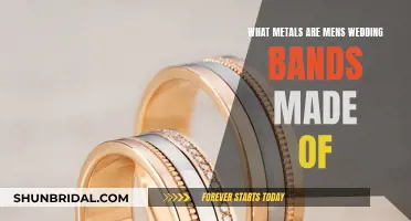 Mens Wedding Bands: Metal Options