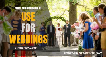 Wedding Photography: Choosing the Right Metering Mode