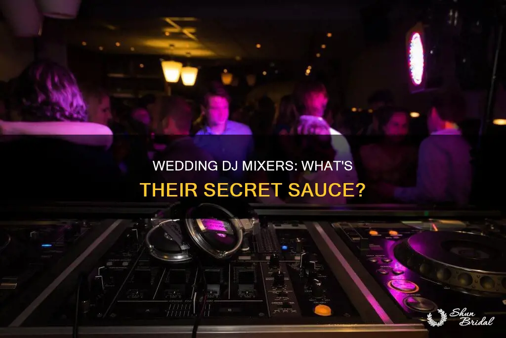 what mixers do wedding djs use