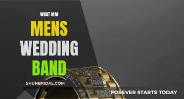 Mens Wedding Band: Finding the Right MM Fit