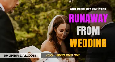 Escaping the Altar: Unraveling the Reasons Behind Wedding Runaways