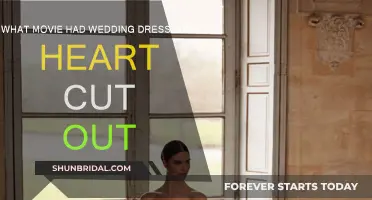 Wedding Dresses with Heart Cut-Outs: Which Movie?