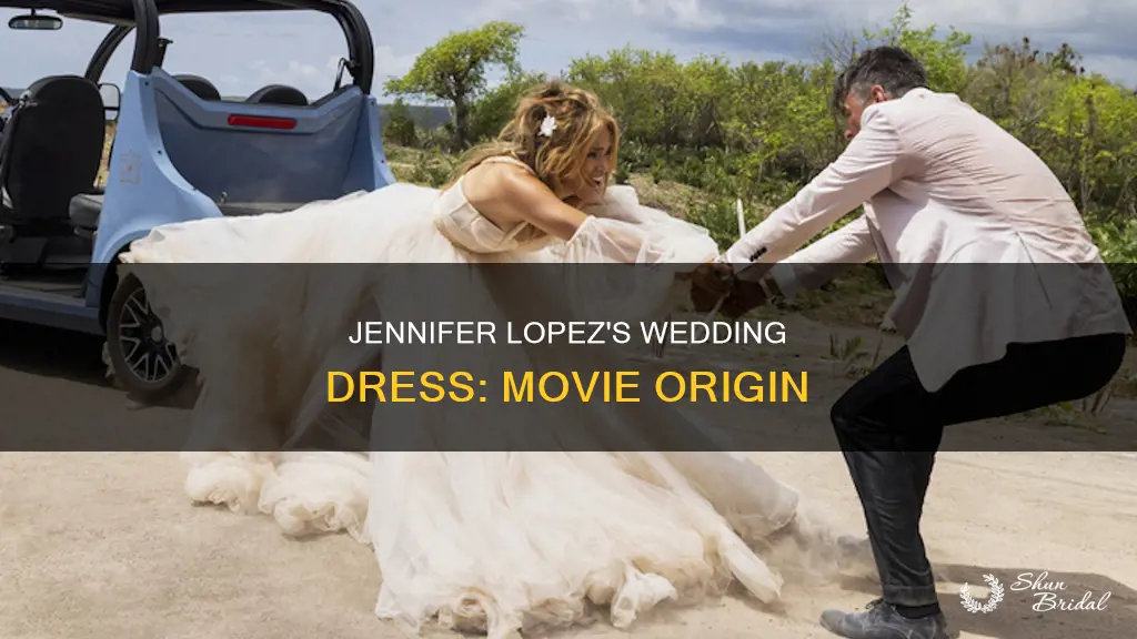 what movie is jennifer lopez wedding dress from