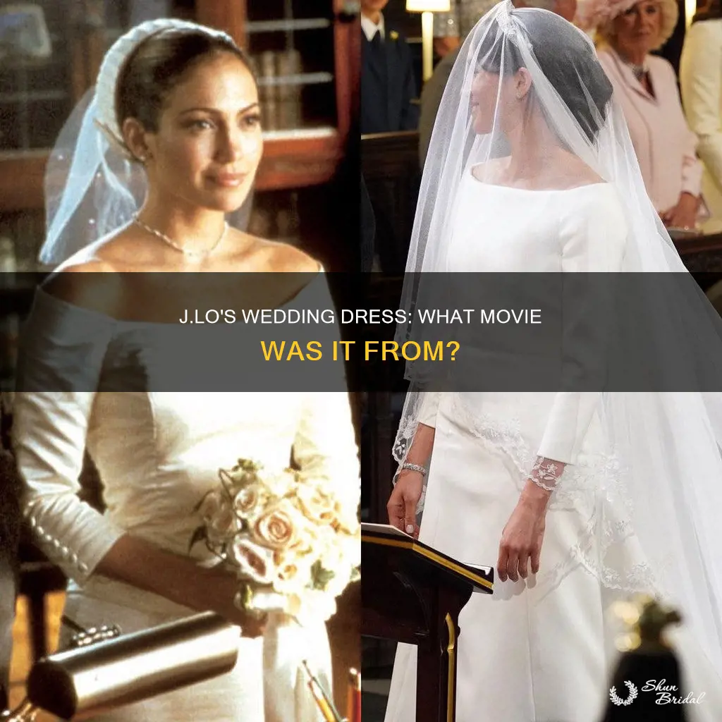 what movie was j los wedding dress from