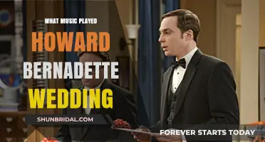 The Heartwarming Music Played at Howard and Bernadette's Wedding