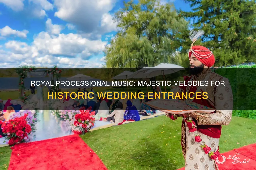 what music was used for processional at royal weddings