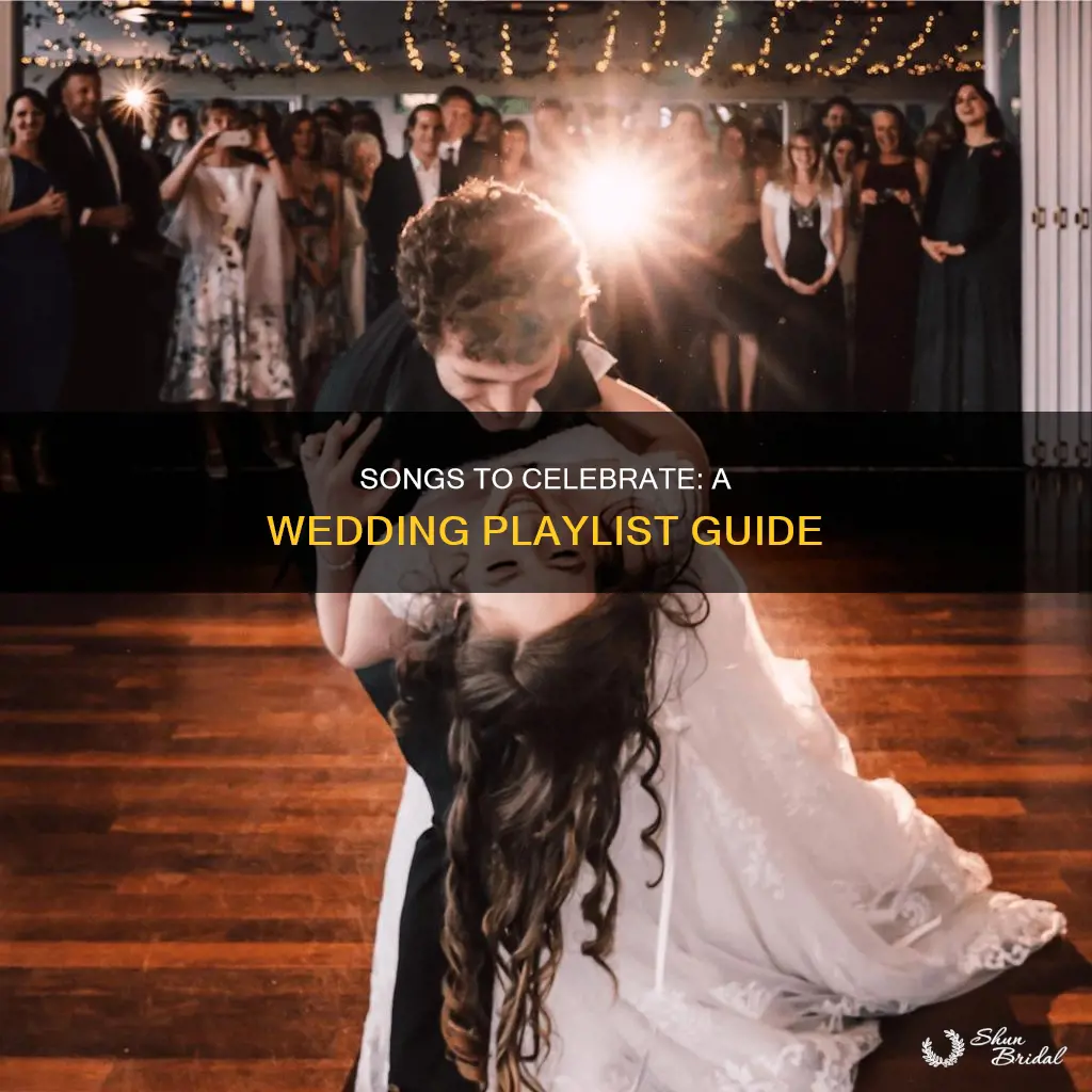 what must you use song wise at a wedding