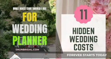 NAICS Code for Wedding Planners: Finding the Right Fit