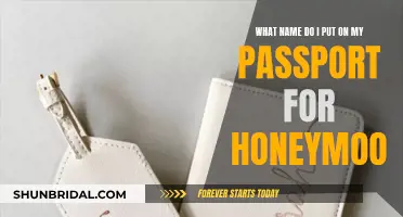 Honeymoon Passport: Choosing the Right Name for Travel