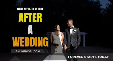 Post-Wedding: Tasks to Complete After Tying the Knot