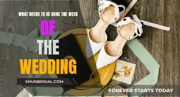 The Week Before the Wedding: A Survival Guide