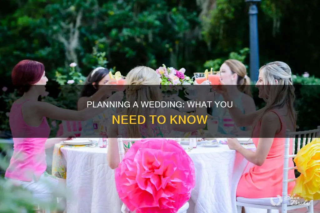 what needs to be done to plan a wedding